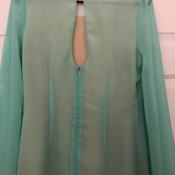 Embroidered Ark & Co Dress - Mint Green - Picture 7 of 8